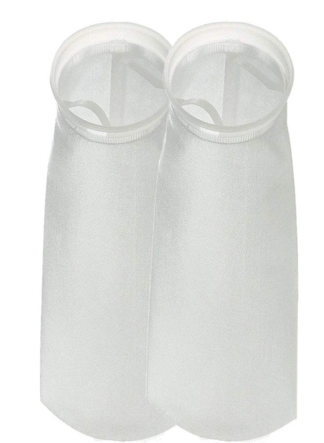 Honritone 7 Inch Ring by 18 Inch Long Filter Socks 5 Micron - Aquarium Sump Pond Felt Fabric Filter Bag - 2 Pack - Image 1